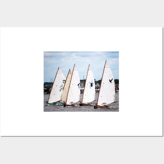 Sailing in a Row Wall Art by fparisi753